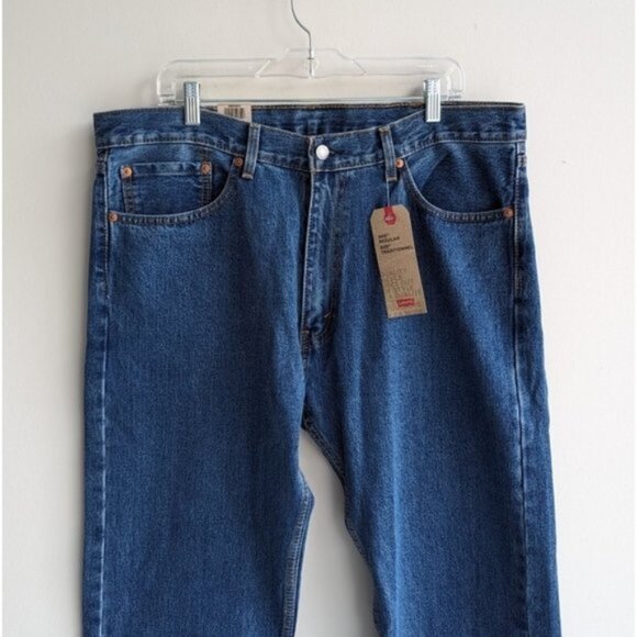 NWT Levi's 505 Regular Fit Jeans - Picture 1 of 6